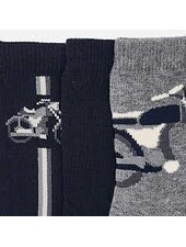 Mayoral Motorcycle 3 Pack Socks Set {2 Color Options}
