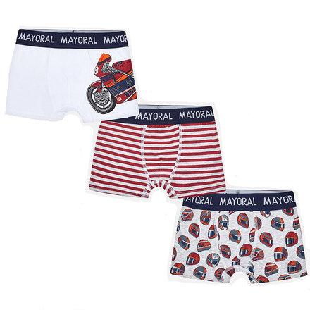 Mayoral Set of 3 Printed Boxers