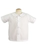 Piped Short Sleeve Shirt {White}