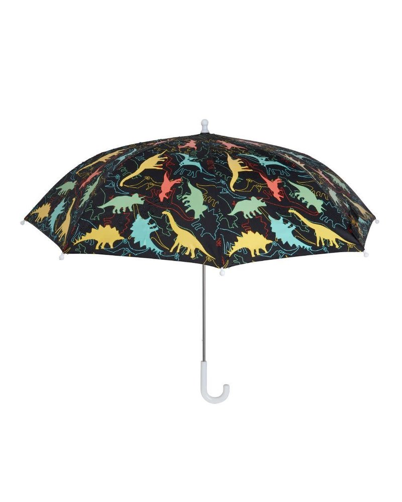 Holly & Beau Dinosaur Magic Color Changing Umbrella {Black}