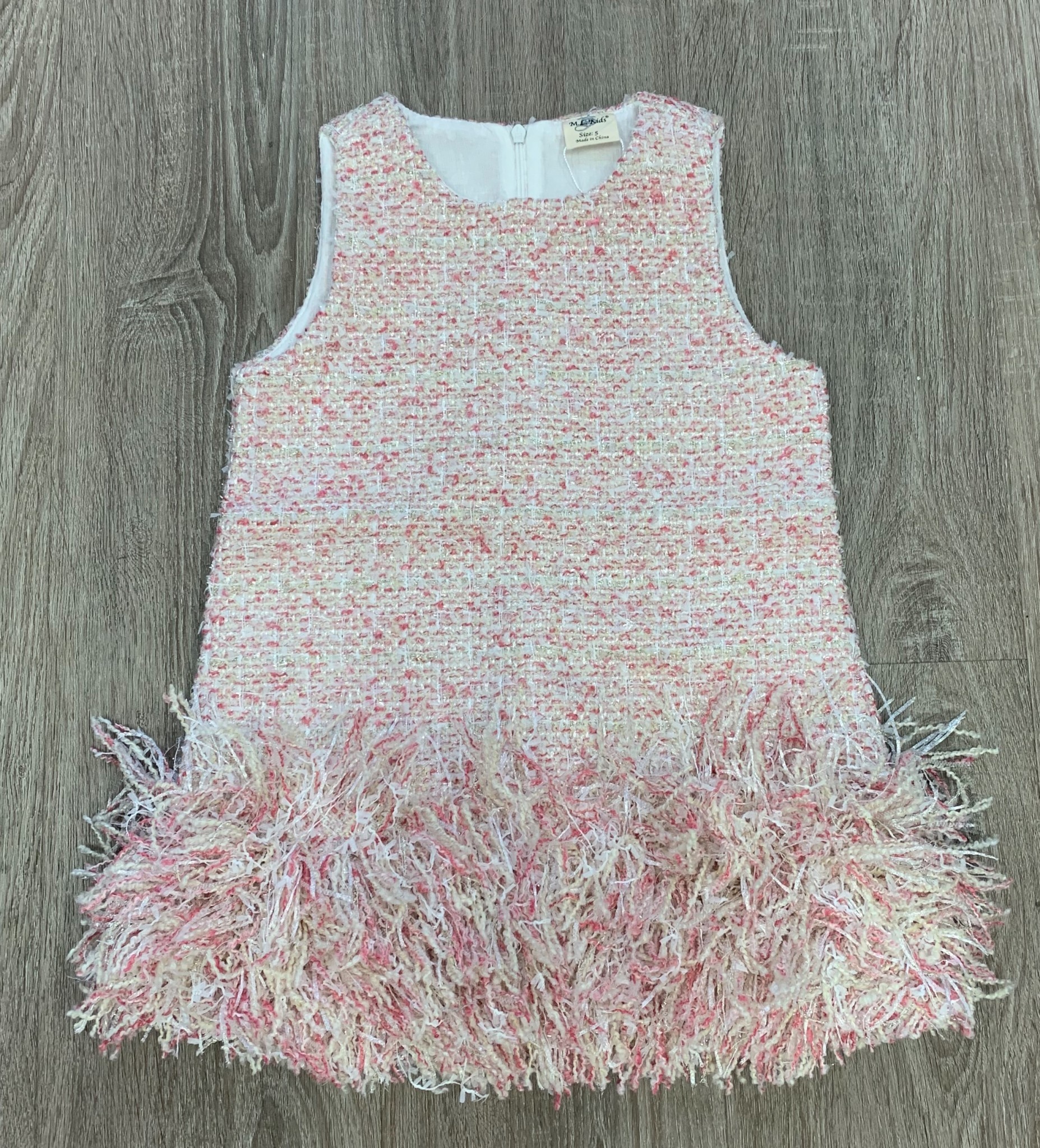 kids fringe dress