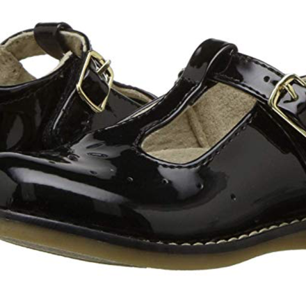FootMates Sherry {Black Patent}
