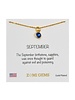 Birthstone Necklaces {Gold}