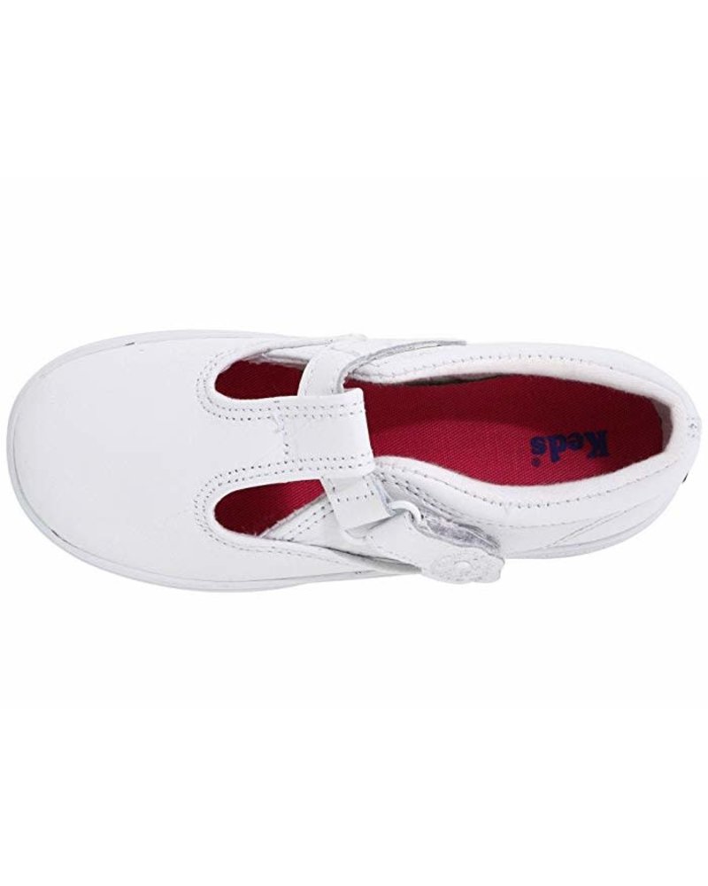 Keds Daphne T Strap {White Leather}