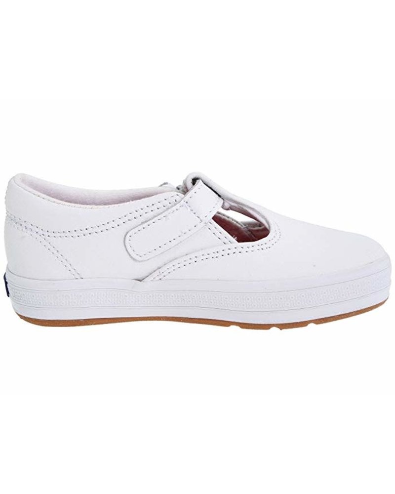 Keds Daphne T Strap {White Leather}