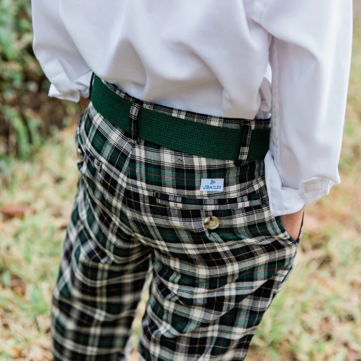 1014 Plaid Pants F19 - Ethan's Closet Children's Boutique & Little Feet