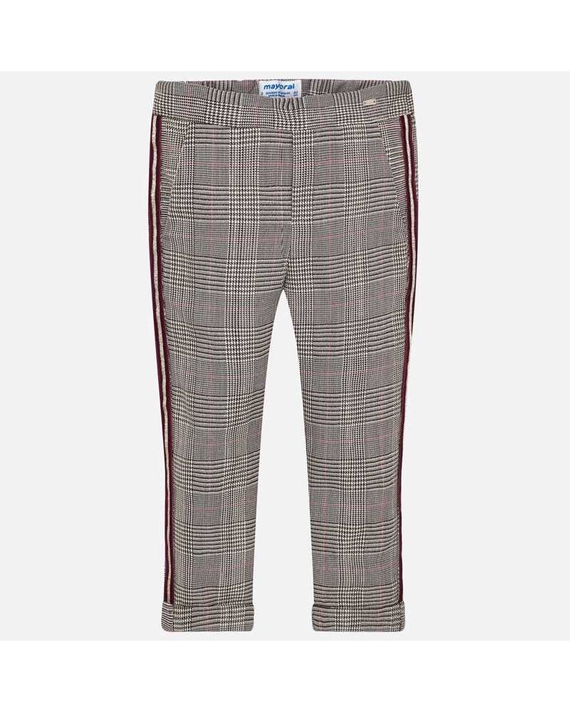 plaid tuxedo pants