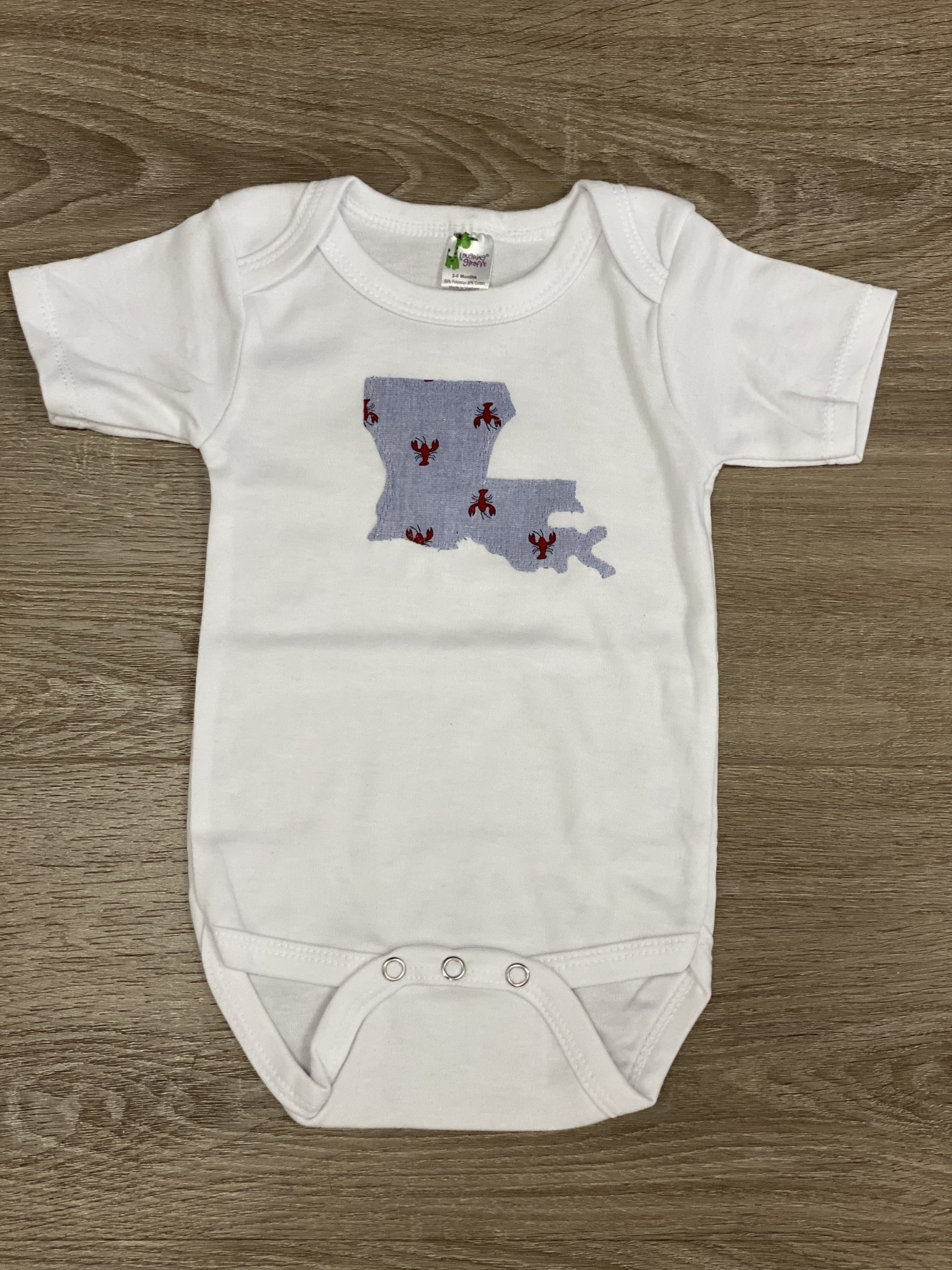 crawfish onesie