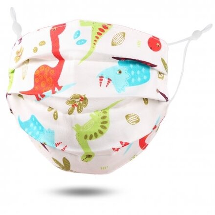 Spread Love Dinosaur Facial Mask {Multi-Color}