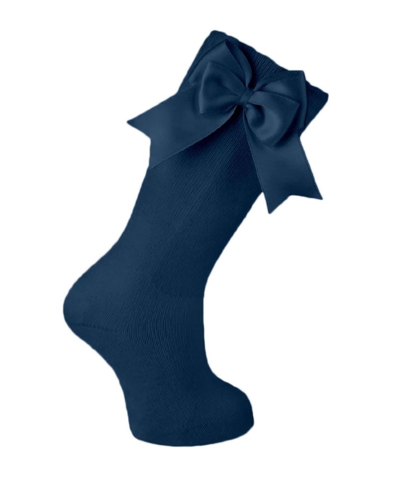 Long Socks w/ Double Bow {8 Color Options}