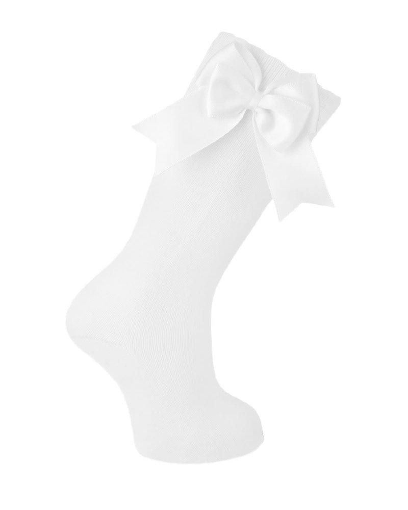 Long Socks w/ Double Bow {8 Color Options}