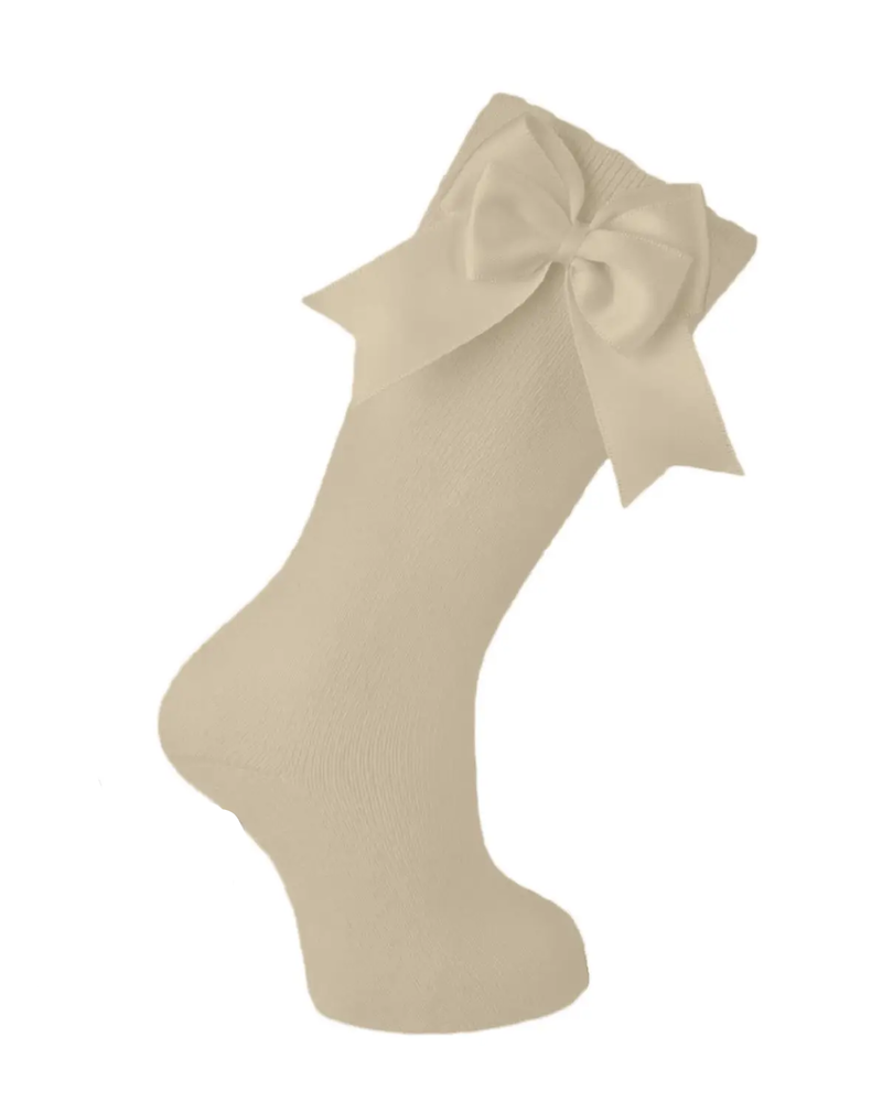 Long Socks w/ Double Bow {8 Color Options}
