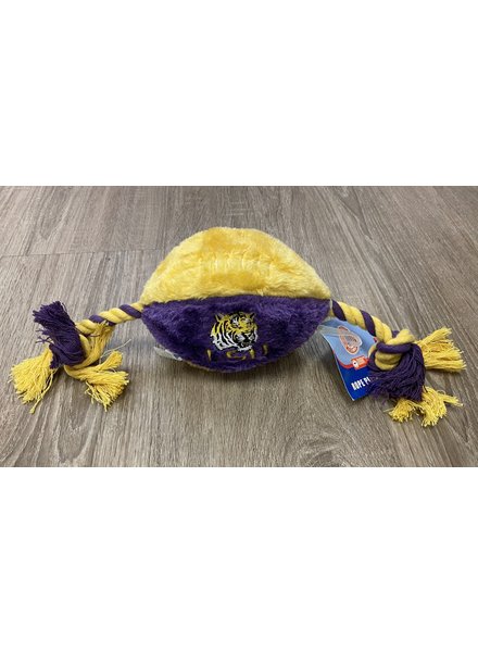 Hunter LSU Rope Plush Toy {Dog Toy}