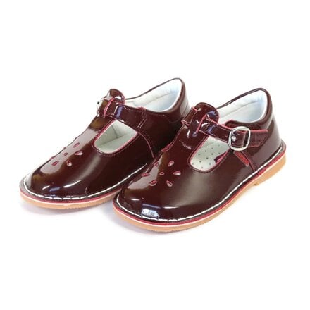 Joy T-Strap MJ {Patent Burgundy}
