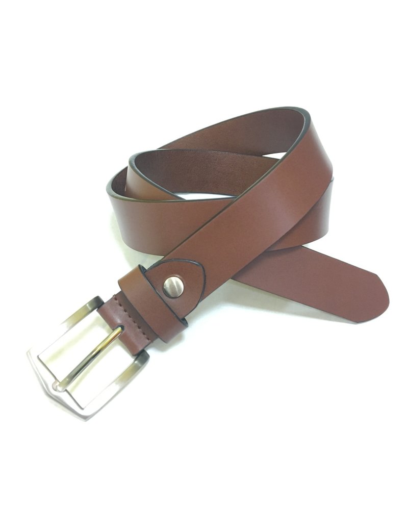 Florsheim FL11531 Casual Leather Belt {Cognac}