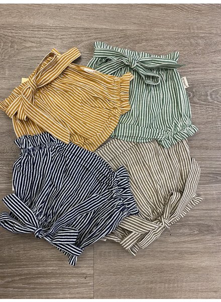 Yo Baby Striped Shortie Bloomers {5 Colors}