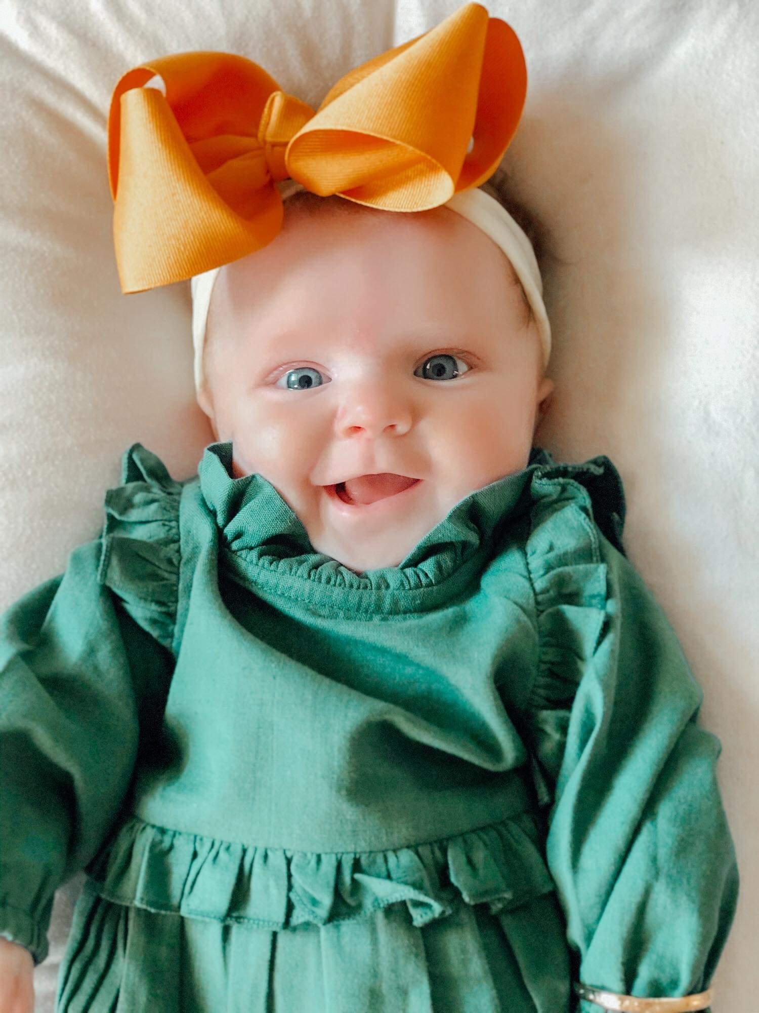 ruffle longsleeve baby