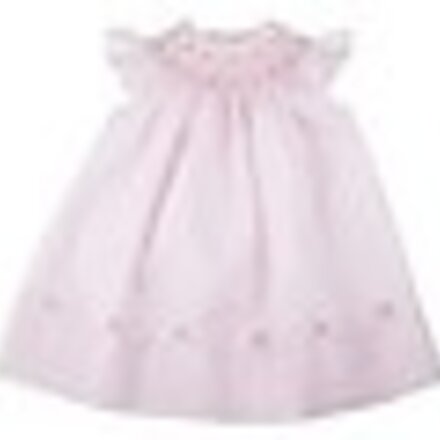 Feltman Brothers 86553 Pearl Flower Fly Sleeve Bishop Dress {Pink}