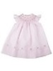 Feltman Brothers 86553 Pearl Flower Fly Sleeve Bishop Dress {Pink}