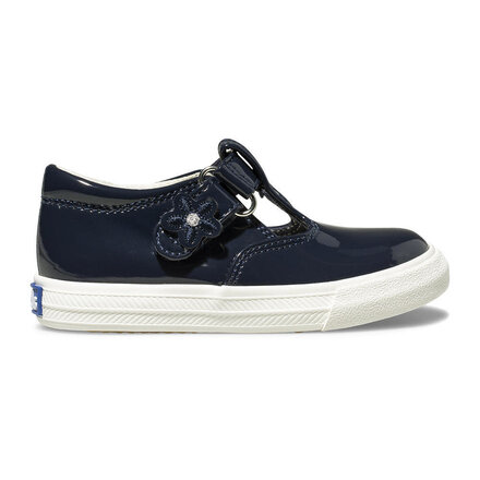 Keds Daphne T Strap {Navy Patent}