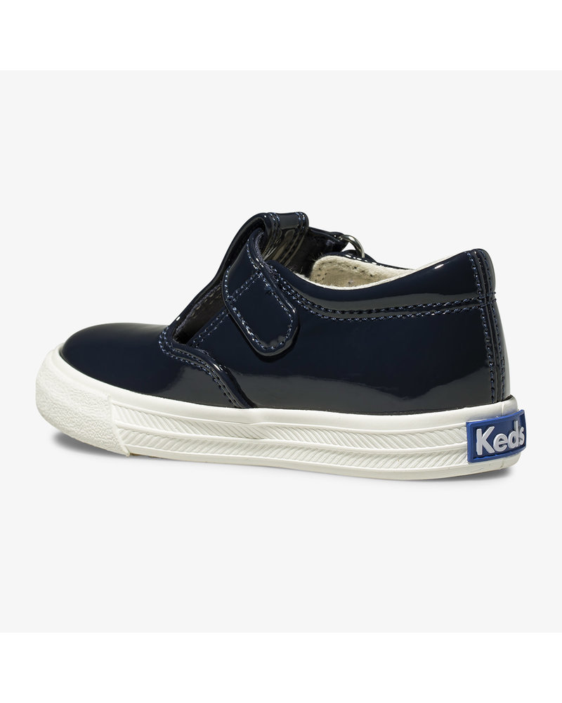 Keds Daphne T Strap {Navy Patent}