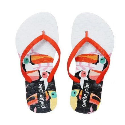 Petite Jolie Recolor Lima Kids  Sandals {Orange/Toucon}