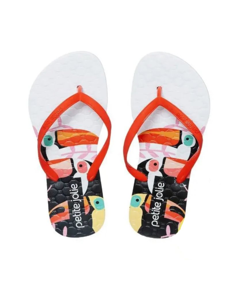 Petite Jolie Recolor Lima Kids  Sandals {Orange/Toucon}