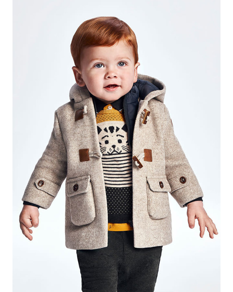 Oatmeal peacoat Clearance