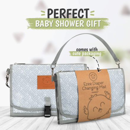 KeaBabies Ezee Diaper Mat {Gray Mod}