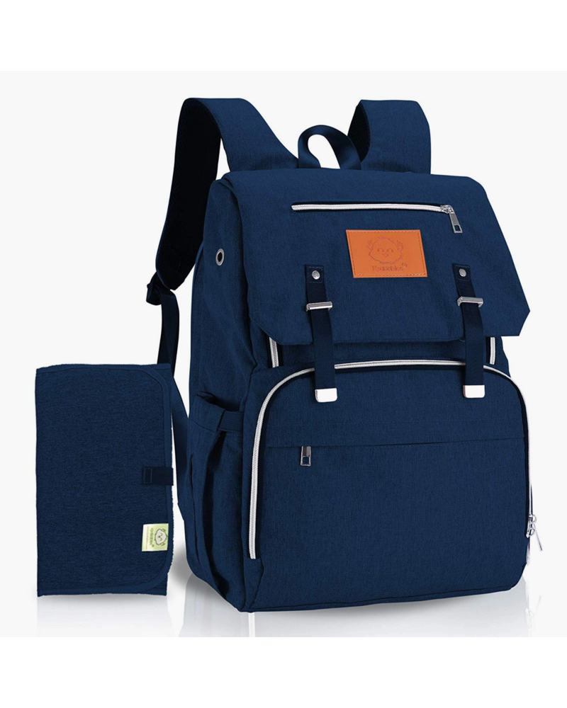 KeaBabies Explorer Diaper Backpack {Navy Blue}