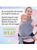 KeaBabies Baby Ring Sling & Wrap Carrier {Classic Gray}