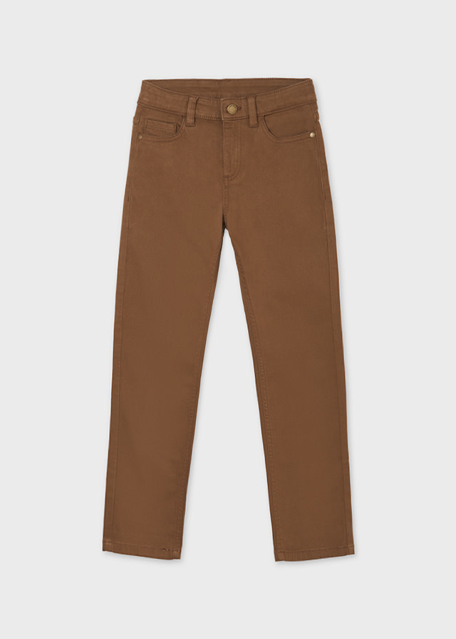 Twill Pull-on Pants - Brown - Kids | H&M US