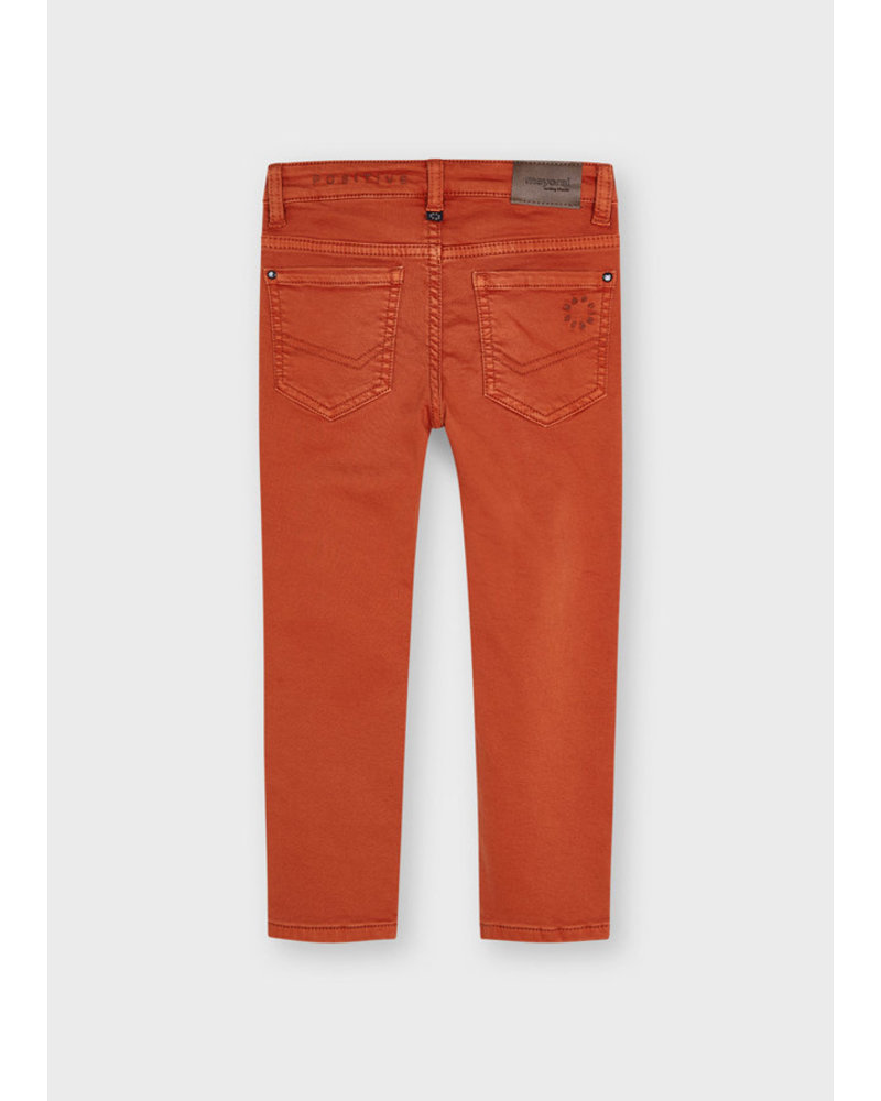 Mayoral Soft Slim Pants {Orange}