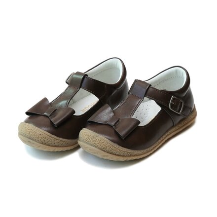 Emma Bow T-Strap MJ{Brown}