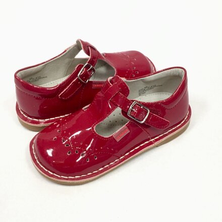 Ruthie Stitched MJ {Patent Red}