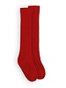 Cable Knit Tall Socks {Red}