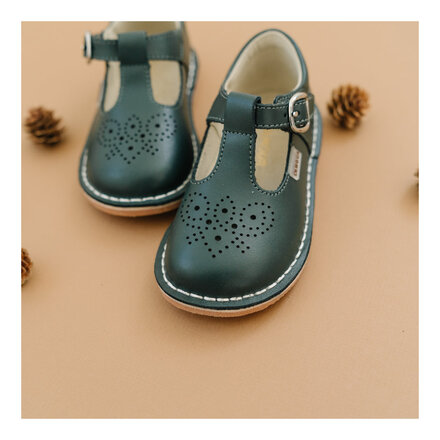 Ollie T-Strap MJ {Forest Green}