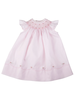 Feltman Brothers 86553 Pearl Flower Fly Sleeve Bishop Dress {Pink}
