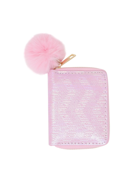 Shiny Wave Wallet {Pink}