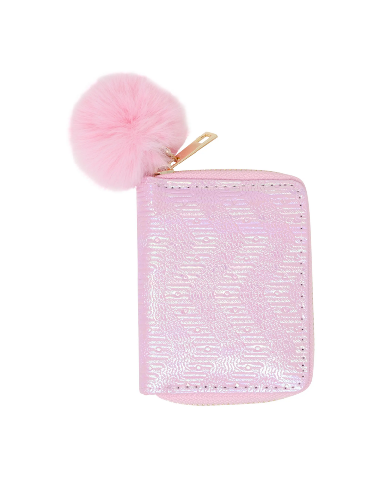 Shiny Wave Wallet {Pink}