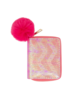 Shiny Wave Wallet {Hot Pink}