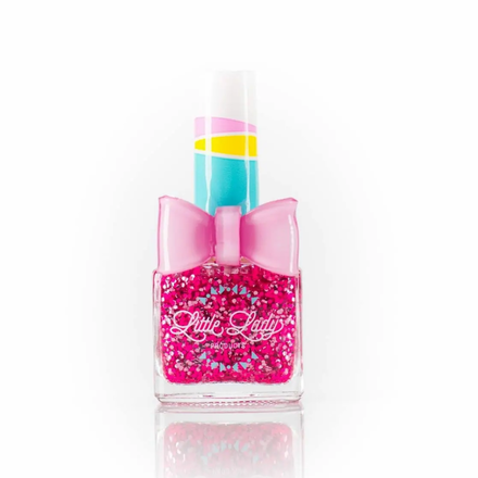 Confetti Glitter Polish {Cotton Candy Crush}