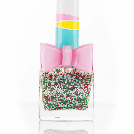 Confetti Glitter Polish {Peppermint Sprinkles}
