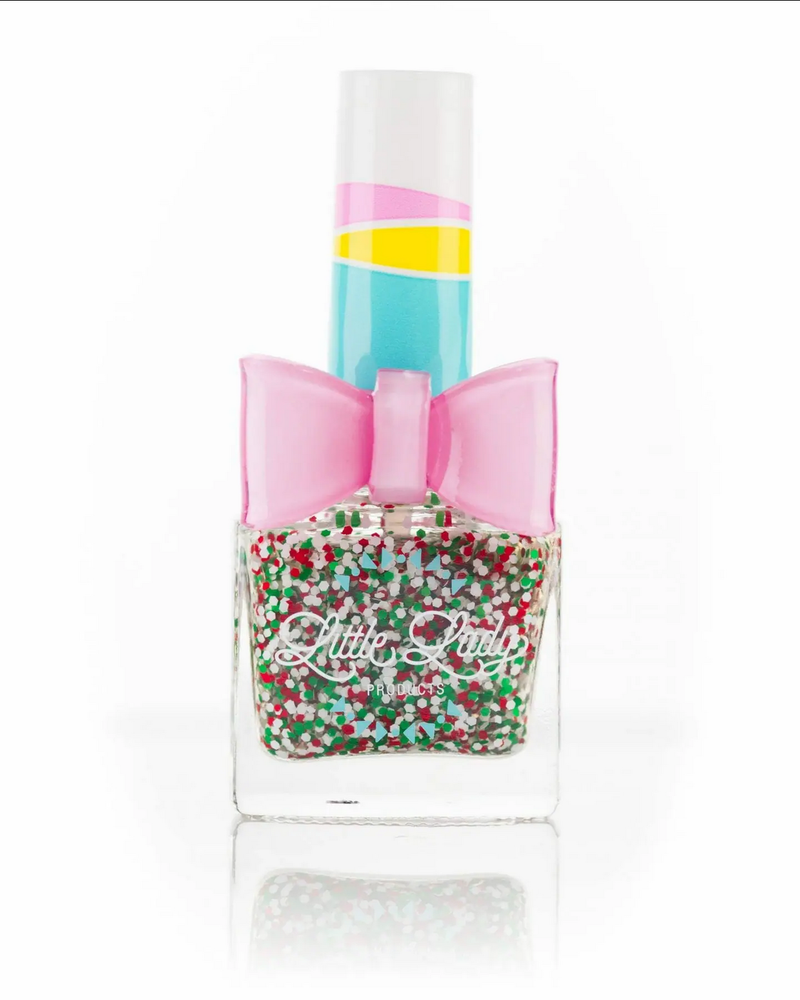 Confetti Glitter Polish {Peppermint Sprinkles}