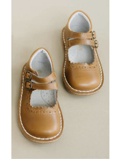 Tatiana Double Strap MJ- Camel