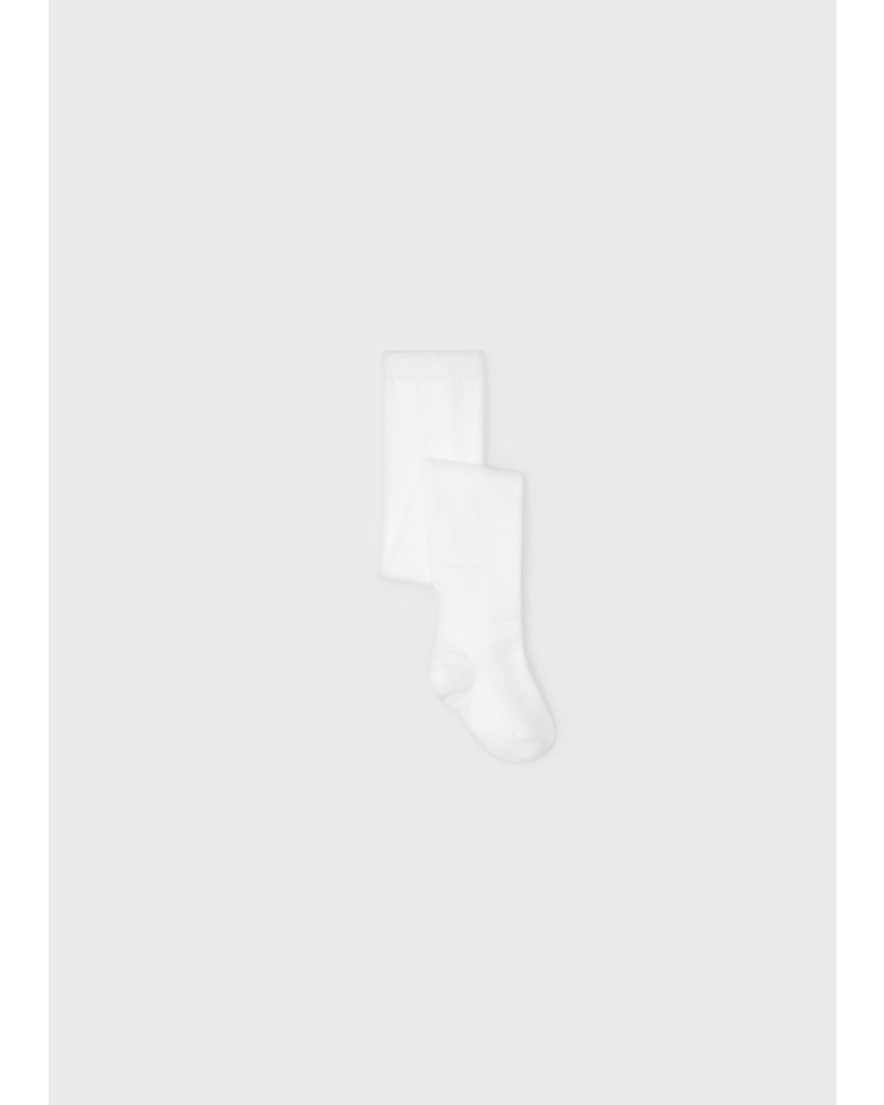 Mayoral Baby Girl Tights {White}