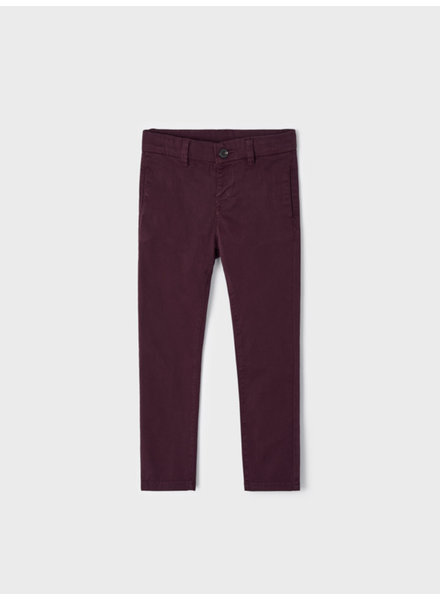 Mayoral Basic Trousers {Plum}