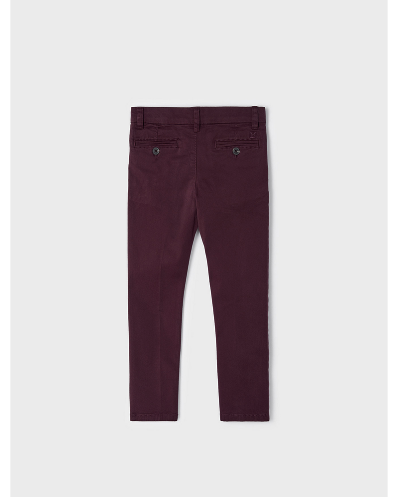 Mayoral Basic Trousers {Plum}