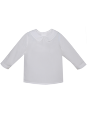Remember Nguyen Piped Long Sleeve Shirt {White}