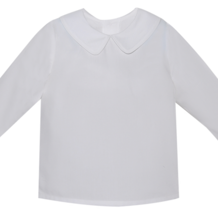 Remember Nguyen Piped Long Sleeve Shirt {White}